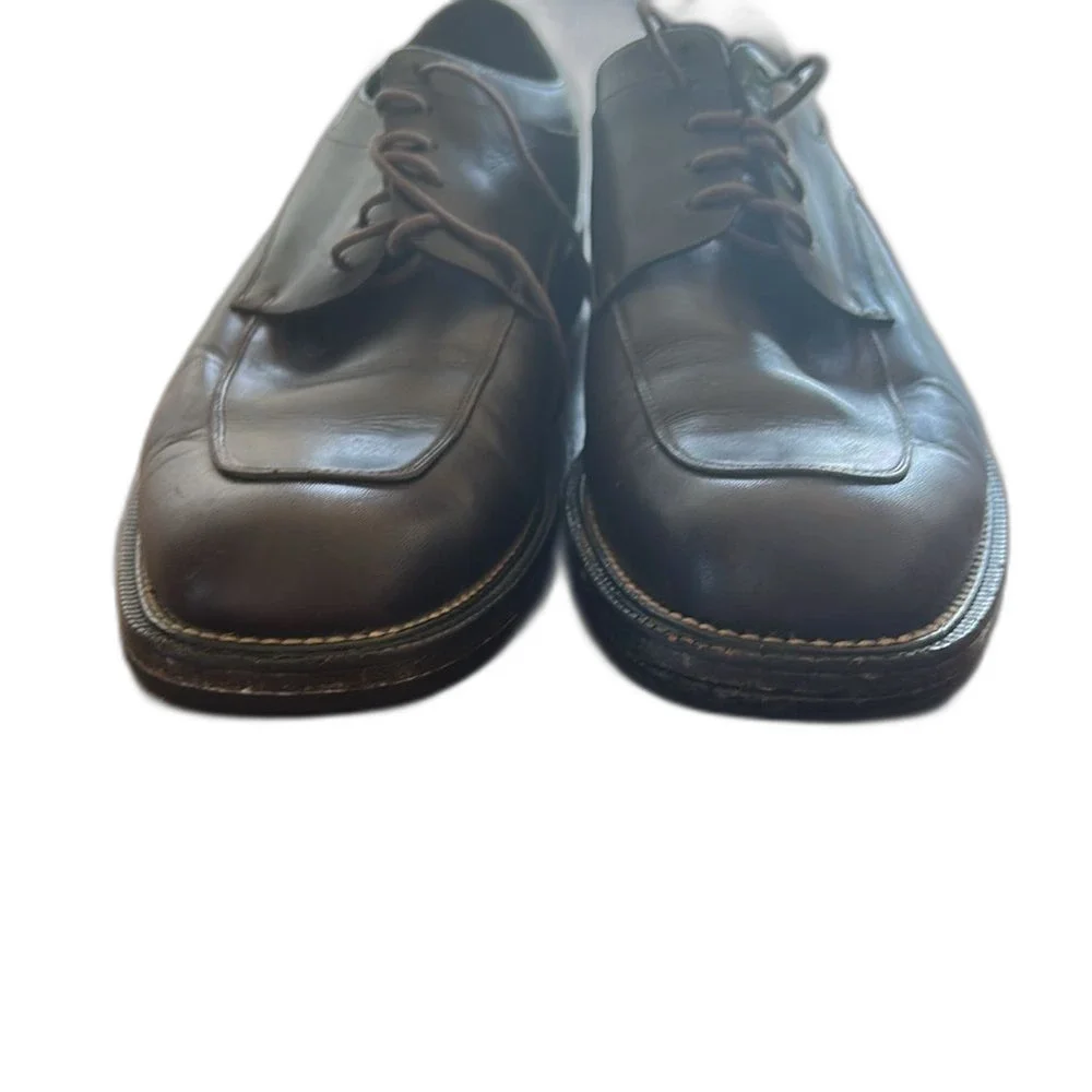 COLE HAAN Leather Shoes men’s Oxford dress lace up brown men’s size 10 D Office